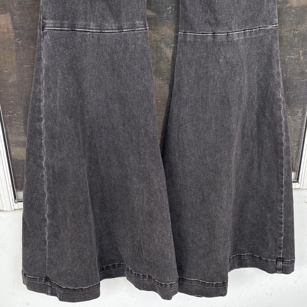 Free People Charcoal Flare Jeans - Picture 8 of 12